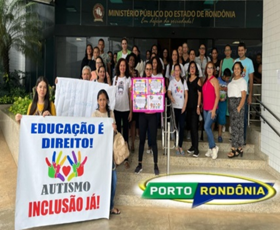 Mães atípicas denunciam ao MPRO falta de inclusão em escolas