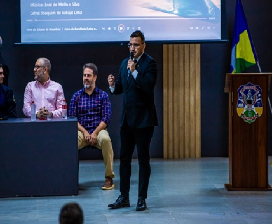 Deputado Ribeiro fala em concretização de sonho na aula inaugural do curso de formação da Polícia Civil