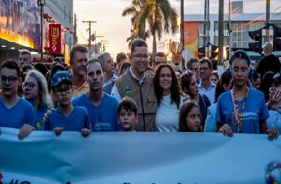 Governador Marcos Rocha reforça apoio à causa autista